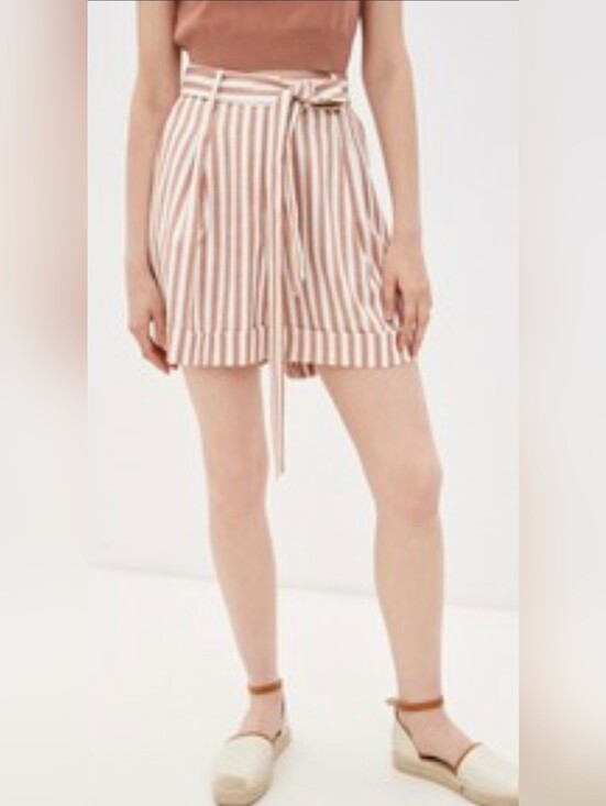 bishop + young Pants - Anthropologie Bishop + Young stripe shorts. NWOT